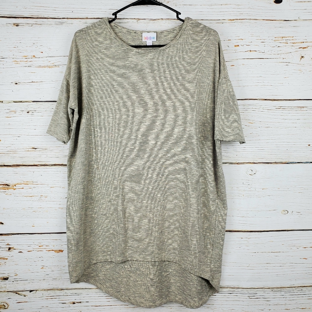LuLaRoe Striped Tunic Top